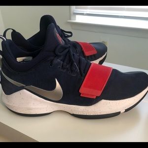 Nike PG 1 Blue and Red